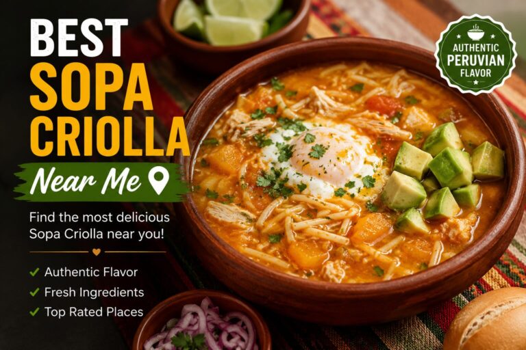 Best Sopa Criolla Near Me: How to Find an Authentic Bowl Worth Driving For Best Sopa Criolla Near Me