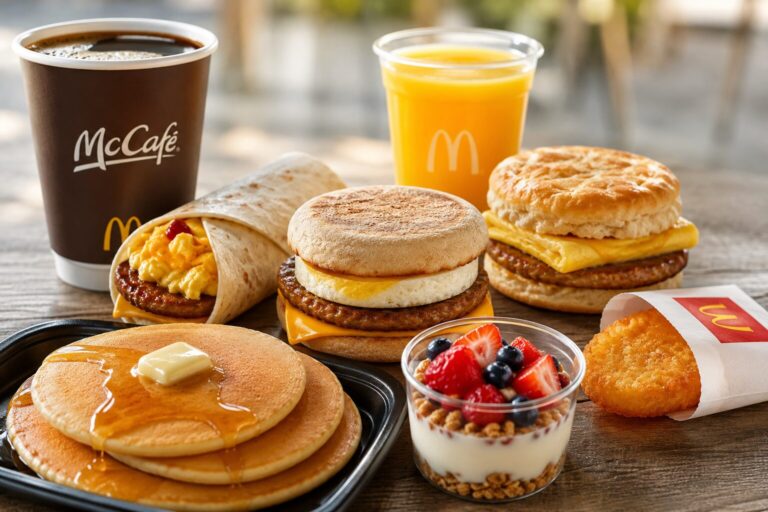 McDonald's Breakfast Menu